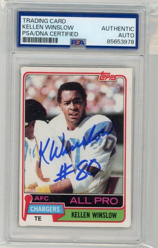 1981 topps kellen winslow - 1981,