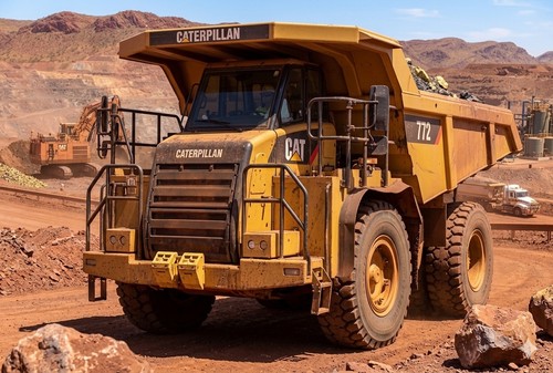 Dumper diecast masters cat - dumper,