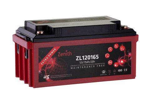 Zenith zl120165 batteria - zl120165,
