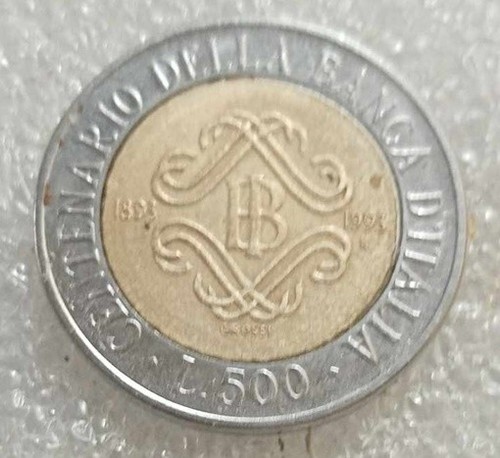 Moneta 500 lire - lire, repubblica