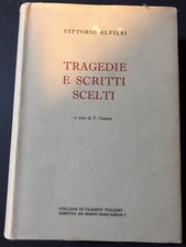 Vittorio Alfieri-Tragedie e