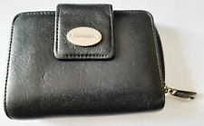 Porte-monnaie - Porte-cartes - Mac Douglas - 13 cm x 10 cm x 3 cm - cuir noir