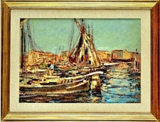 Masaniello Luschi 'Darsena Nuova' 1989..