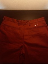Nike Golf Pantaloni Rossi Uomo