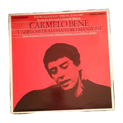 Carmelo bene adelchi di - carmelo,