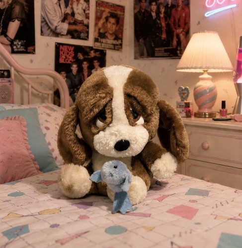 Peluche cane vintage anni - , 80