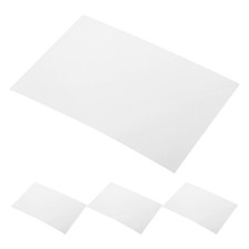  4pcs fogli di specchio flessibile adesivi a specchio autoadesivo per