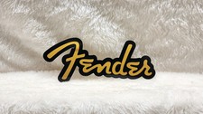 Adesivo fender guitars oro - fender,