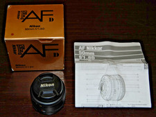 OBIETTIVO NIKON NIKKOR F AF D