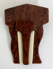 Lea Stein Elephant Brooch in