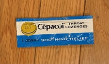 Vtg Cepacol LOZENGES Sample