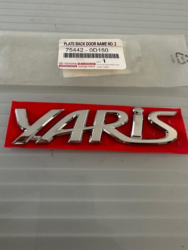 Scritta yaris toyota - scritta,