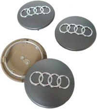 4 tappi coprimozzo per audi a3