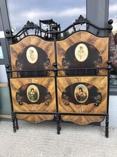 Raro Letto Laccato Liberty 