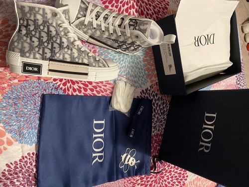 Dior sneaker alta nuove - alta, n