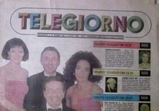 TELEGIORNO 14/7/1988  - in cop. CORRADO/P. CARUSO/C. LIPPI..-G7
