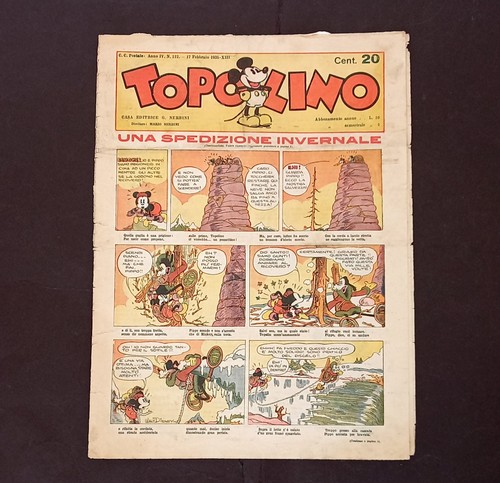 Topolino giornale 112 - giornale,