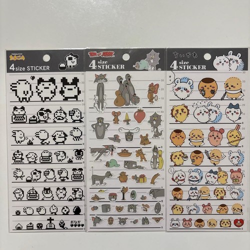 Set adesivi tamagotchi tom - adesivi,