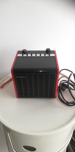 Radio cubo vintage mivar r57 - radio,