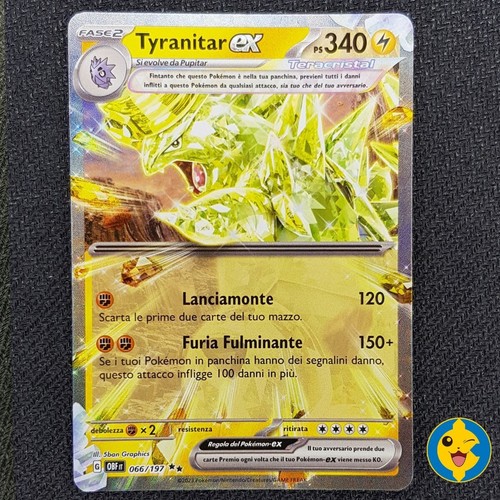 Tyranitar 066 197 - tyranitar, ex