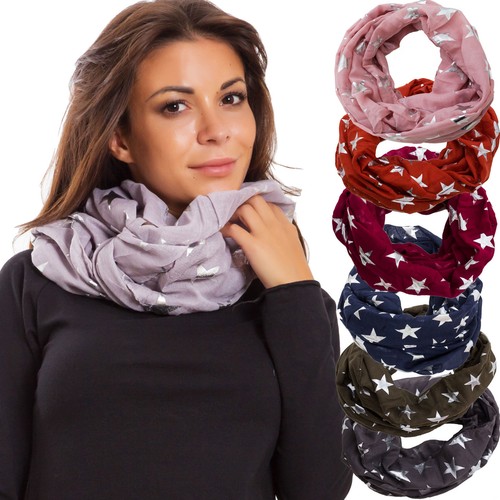 Sciarpa donna uomo anello
