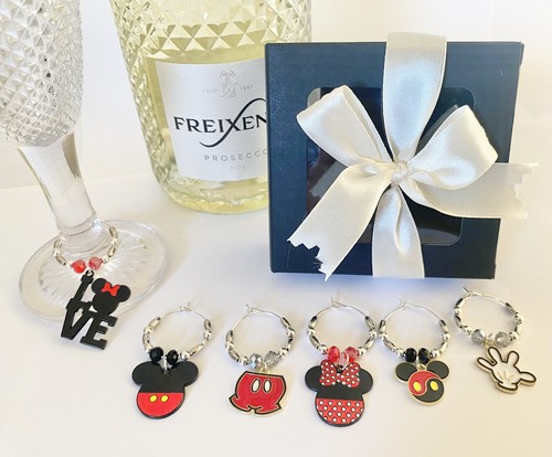 Charm bicchiere vino disney - charm,