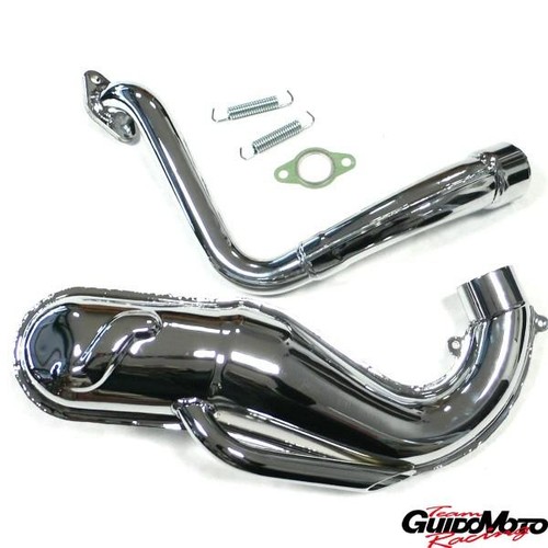 Marmitta proma cromata vespa - marmitta,