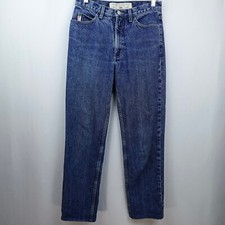 Jeans vintage Guess Original Fit 1050LG taglia S denim rigido vita alta gamba affusolata USA