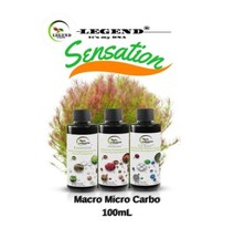 Legend Sensation Macro Micro Elementi & Fertilizzante per piante acquario a carboni liquidi
