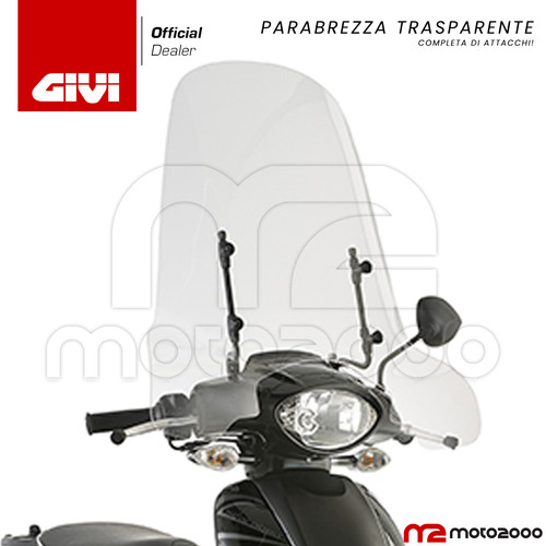 Parabrezza trasparente con - parabrezza,