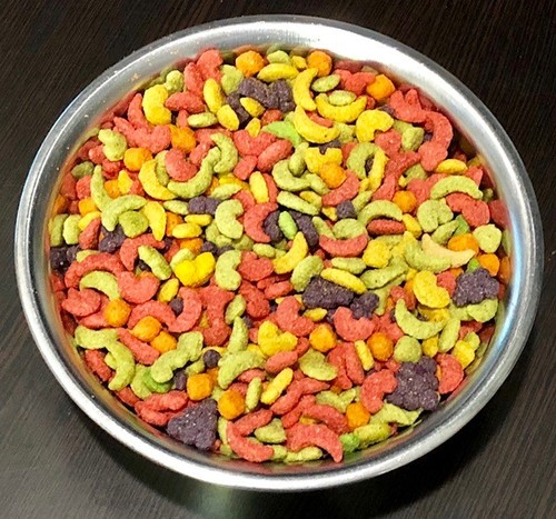 Fruitblend pellet aviaria cibo - pellet,