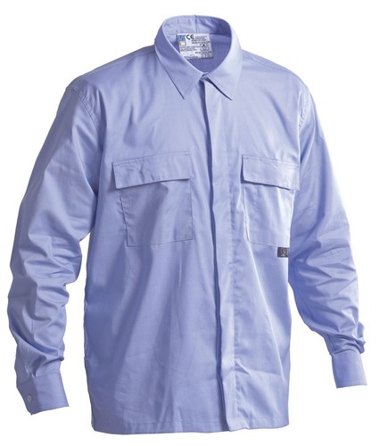Camicia ignifuga antistatica