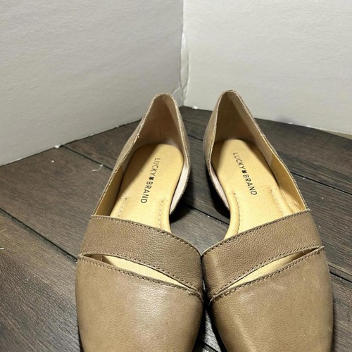 Donna lucky brand tan - lucky, nuova