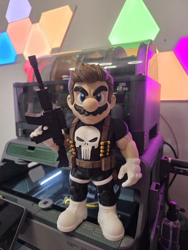 Figura mario punisher - figura,
