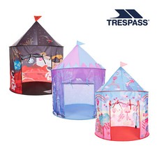 Tenda pop up trespass bambini gioco castello festa indoor esterno giardino giocattoli castello