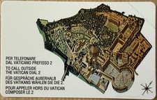 Scheda telefonica vaticano - scheda, n^