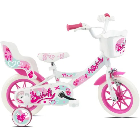 Bicicletta bambini bianco - bambini, 12"