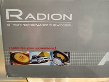 Subwoofer audiosystem radion - subwoofer,