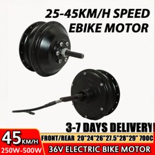 Motore mozzo ingranaggio spazzole anteriori posteriori 20"-29" 700C MTB E-bike 36V 250W 350W 500W