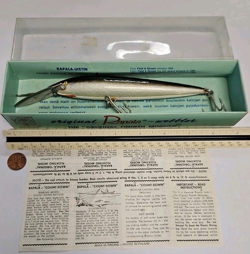 Vintage raro scatola rapala - vintage,