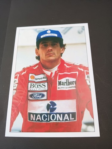 Cartolina ayrton senna - cartolina,
