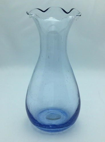Vaso vetro craquelé - in,