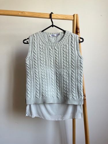 Maglione smanicato christian - maglione,