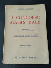 il concorso magistrale	 di Giorgio Gabrielli, 1954, Cioffi