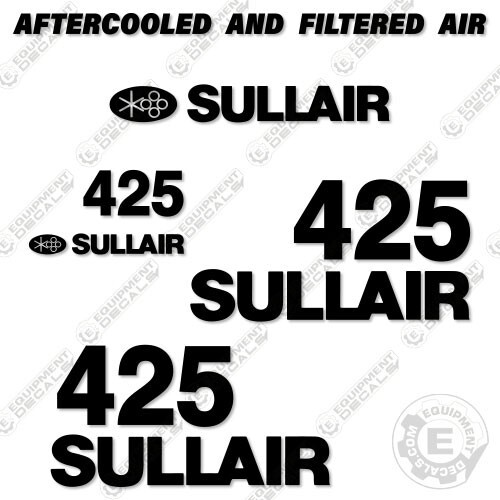 Fits sullair 425 decal - decal, air