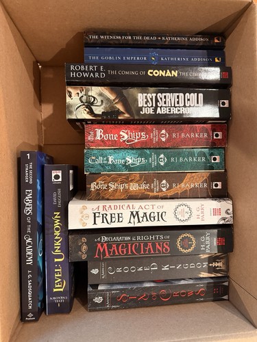 Fantasy book lot joe - book,