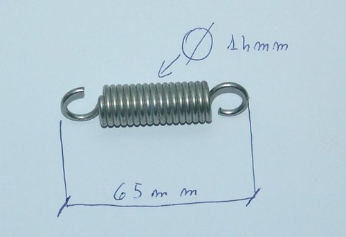 Molla cavalletto ciclomotori - molla,