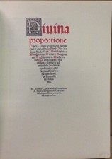 Libro - PACIOLI Luca - DE DIVINA PROPORTIONE.