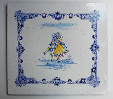 Pannello decorativo in ceramica cm. 37x34x1,5