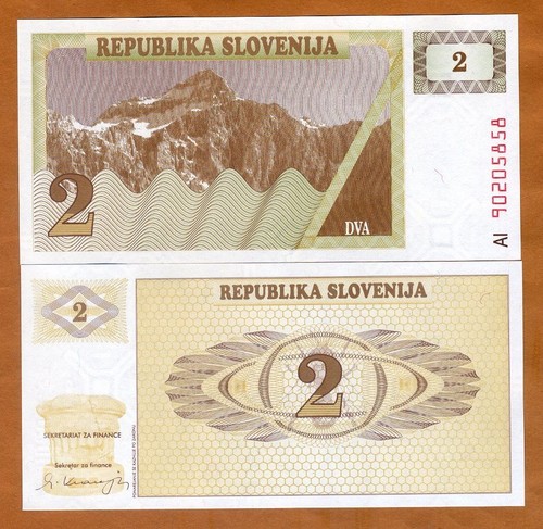 Slovenia 1990 - slovenia,, (tolarjev),